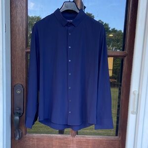 Mizzen+Main Leeward Button Down Shirt. Trim No Tuck. Size XXL